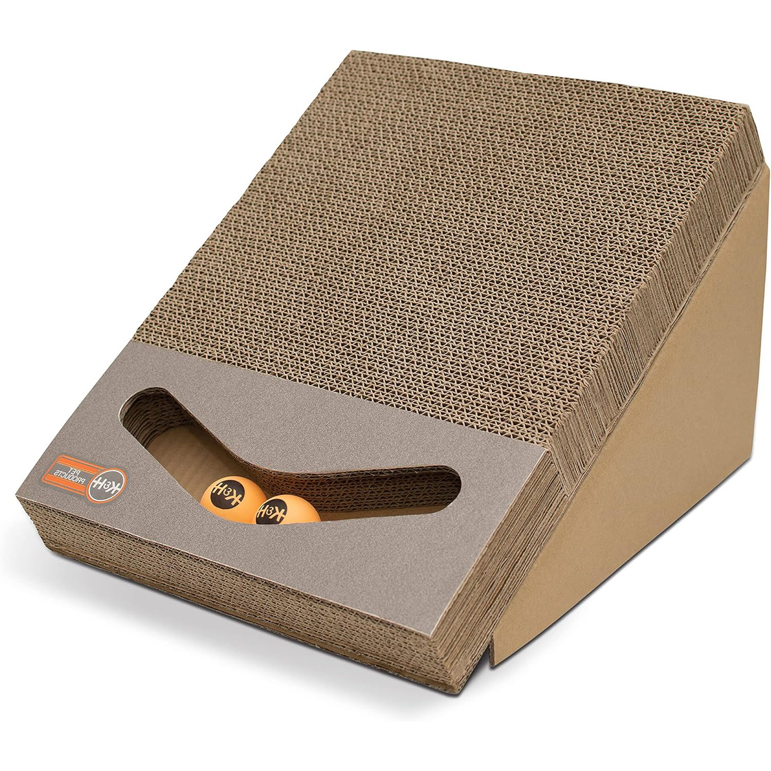 K&H Pet Products Scratch Ramp and Track Cat Scratcher Toy