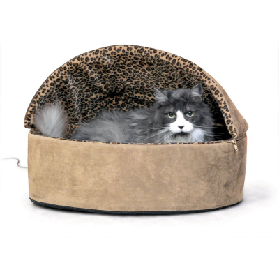 K&H Thermo-Kitty Hooded Cat Bed