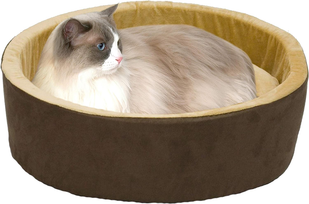 K&H Pet Products Thermo-Kitty Bed Heated Cat Bed