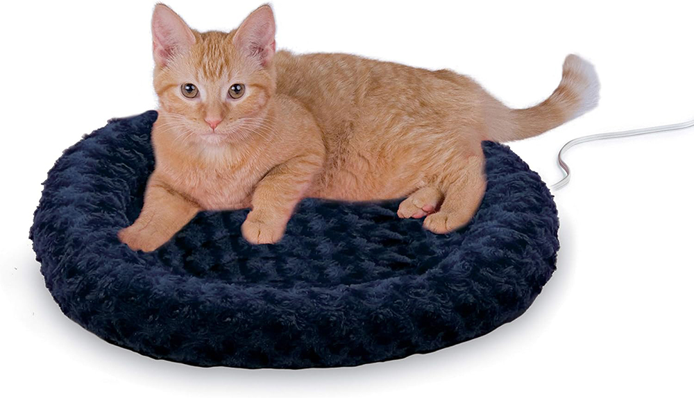 K&H Pet Products Thermo-Kitty Fashion Splash Indoor Heated Cat Bed
