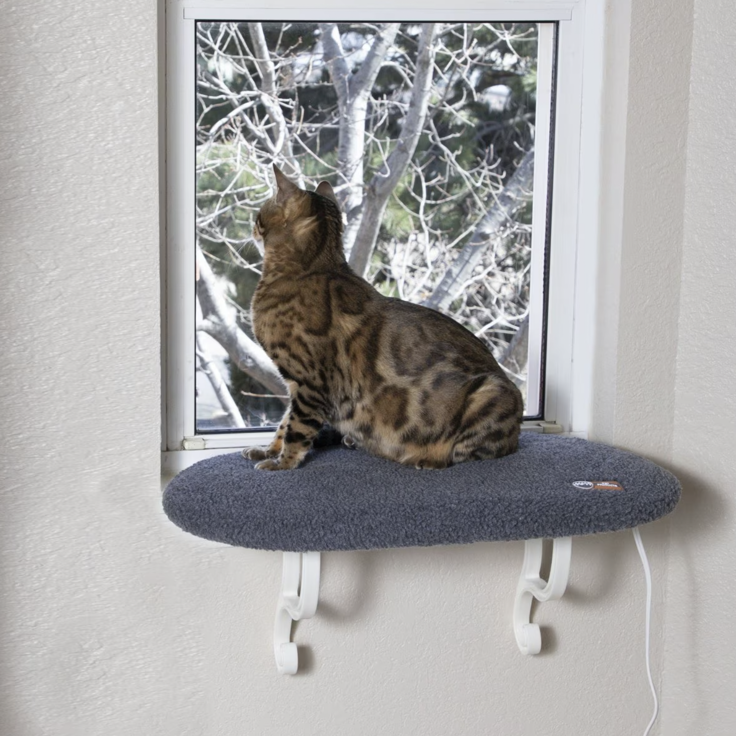 K&H Pet Products Thermo-Kitty Sill Cat Window Perch