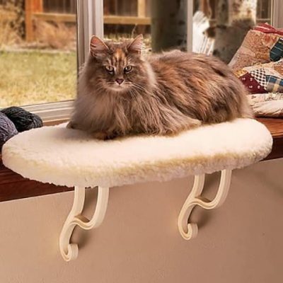 K&H Pet Products Deluxe Kitty Sill Cat Window Perch
