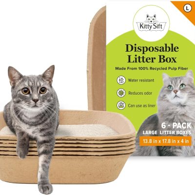 Kitty Sift Disposable Cat Litter Box