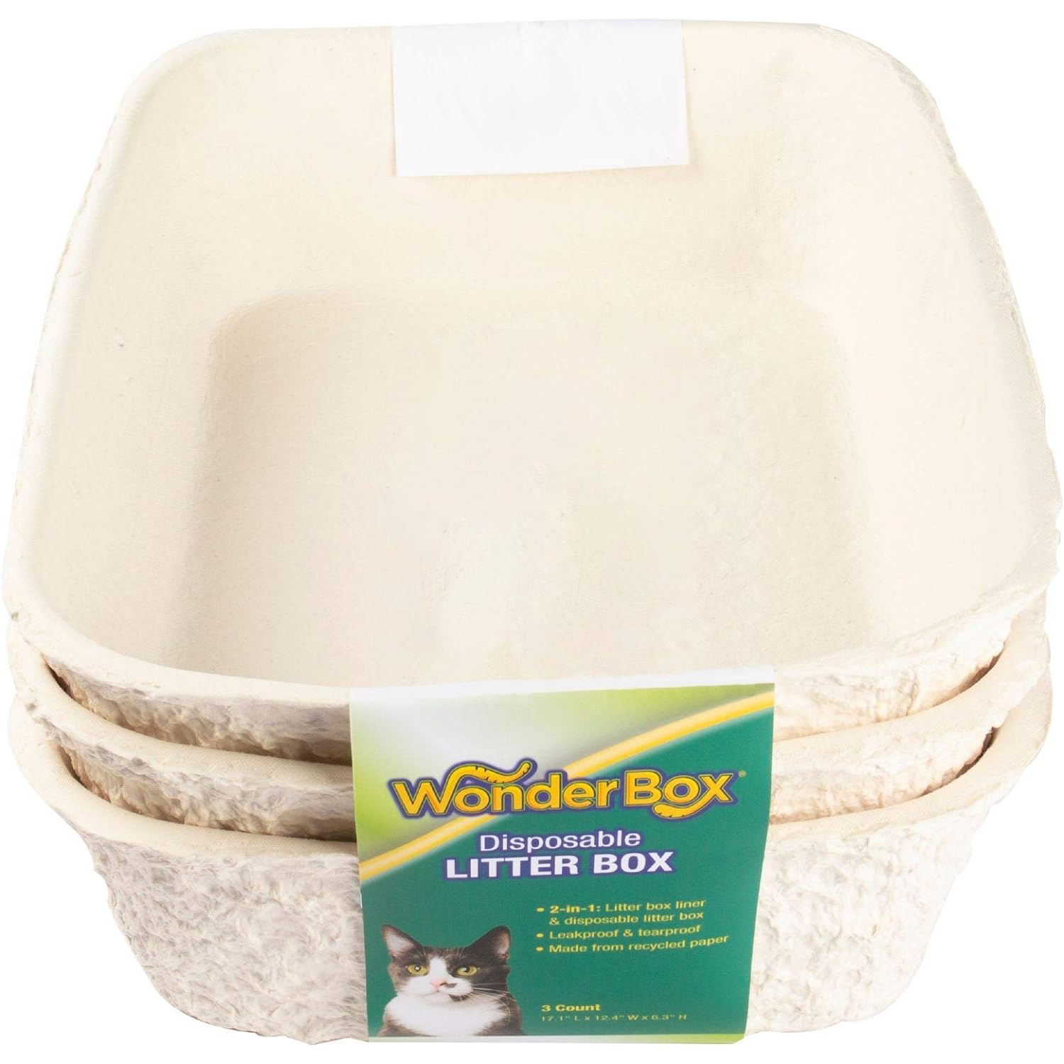 Kitty's Wonderbox Disposable Litter Box