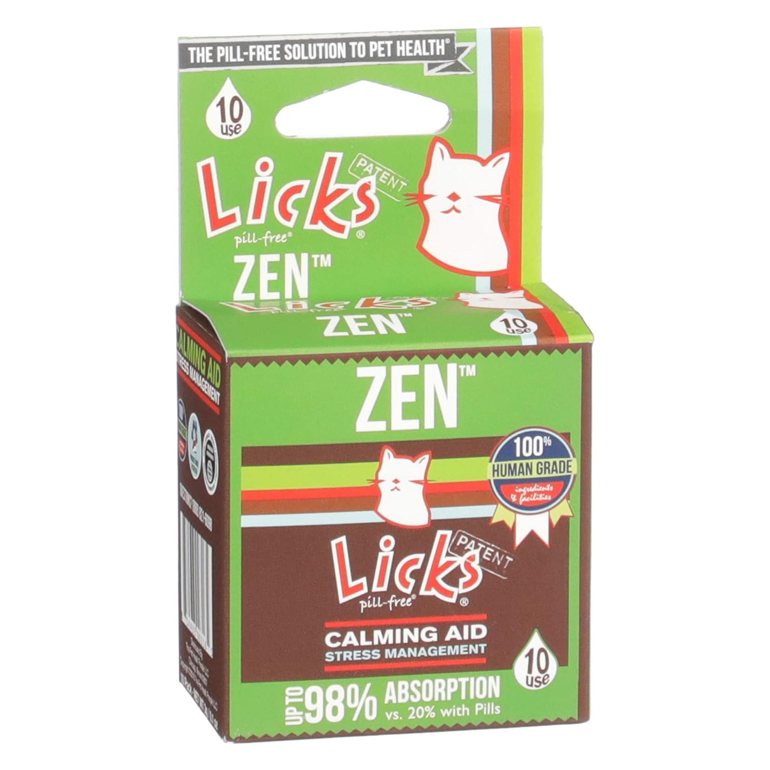 LICKS-Cat Zen - Calming Aid and Stress Management