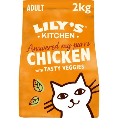 Lily’s Kitchen Chicken  Adult Dry Cat Food