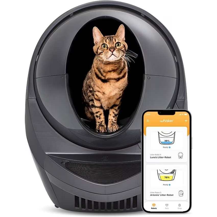 Litter-Robot 3 WiFi Enabled Automatic Self-Cleaning Cat Litter Box