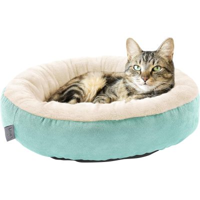 Love’s Cabin Round Donut Cat Bed