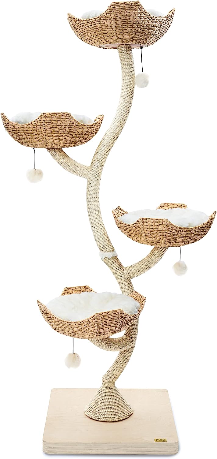 MAU 73" Tall Modern Cat Tree Scratching Tower