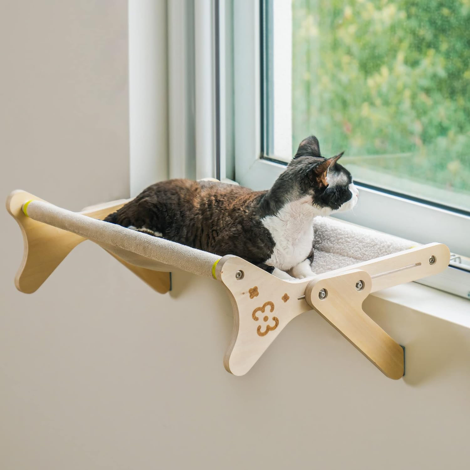 MEWOOFUN Cat Window Perch
