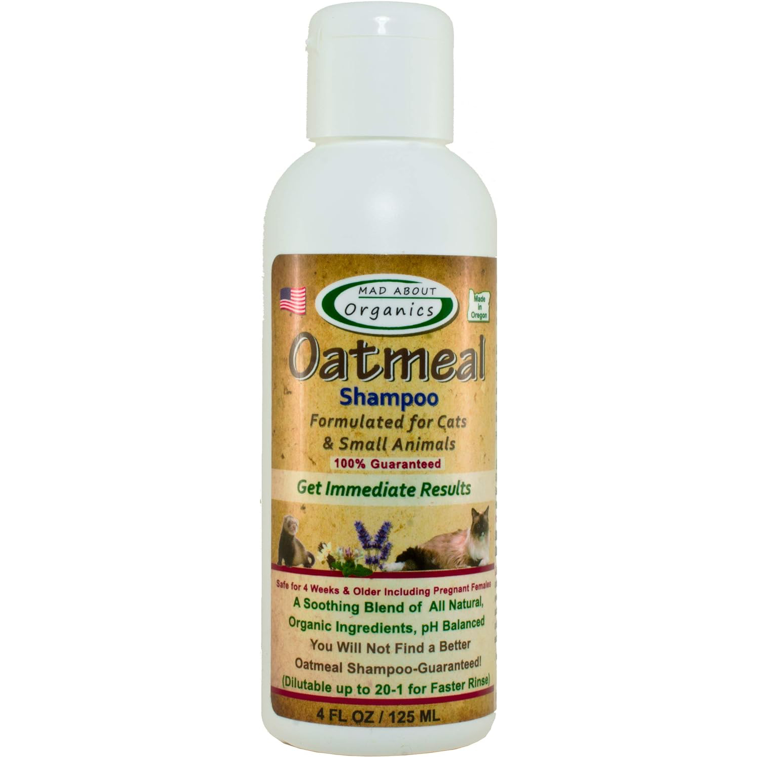 Mad About Organics Oatmeal Shampoo new