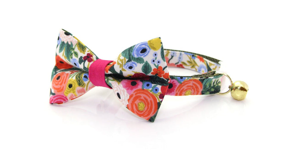 Made by Cleo Rifle Paper Co Floral Bow Tie