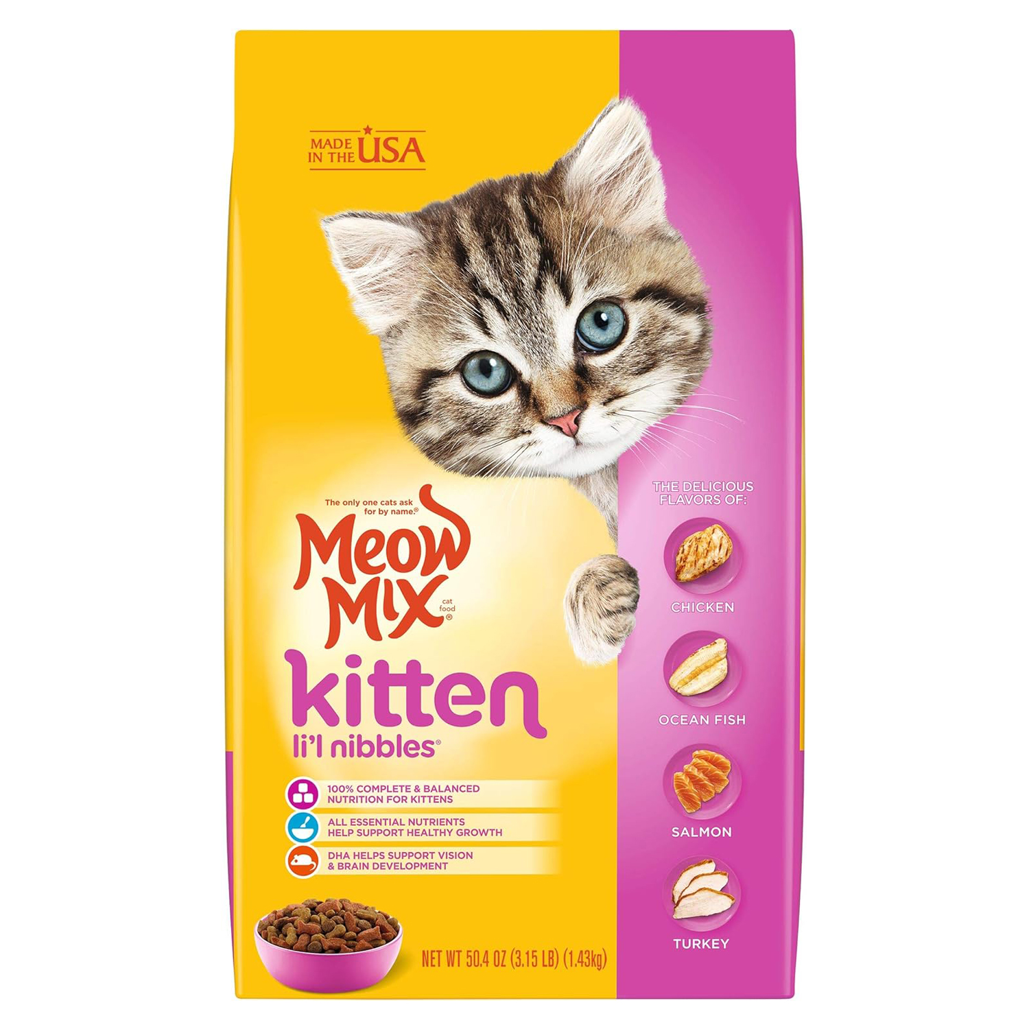 Meow Mix Cat Food, Kitten Formula