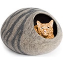 Meowfia Premium Felt Cat Bed Cave