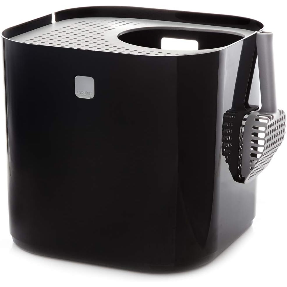 Modkat Litter Box, Top-Entry, Includes Scoop and Reusable Liner