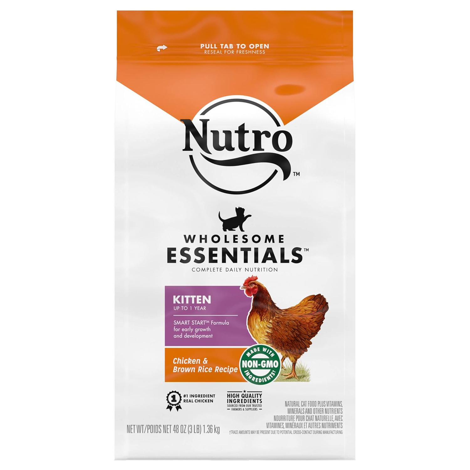 NUTRO WHOLESOME ESSENTIALS Kitten Natural Dry Cat Food