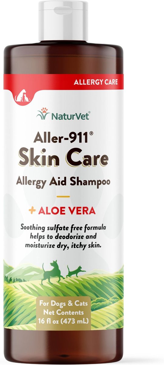 NaturVet Aller-911 Allergy Aid Skin Care Plus Aloe Vera
