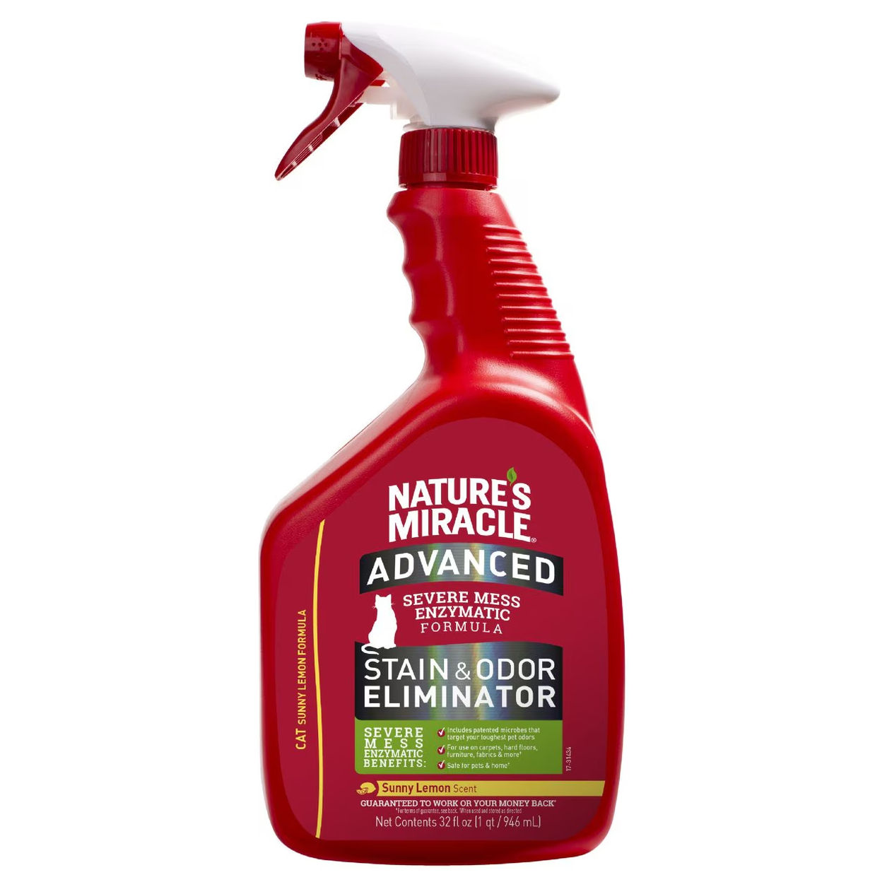 Nature's Miracle Advanced Just For Cats Stain & Odor Remover