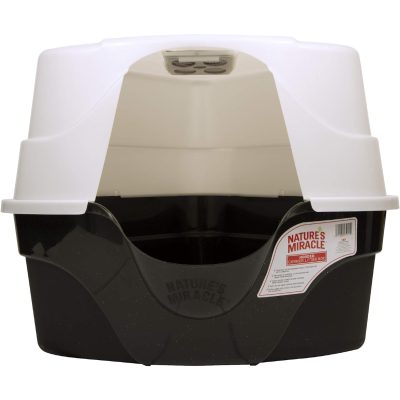 Nature’s Miracle Hooded Corner Litter Box