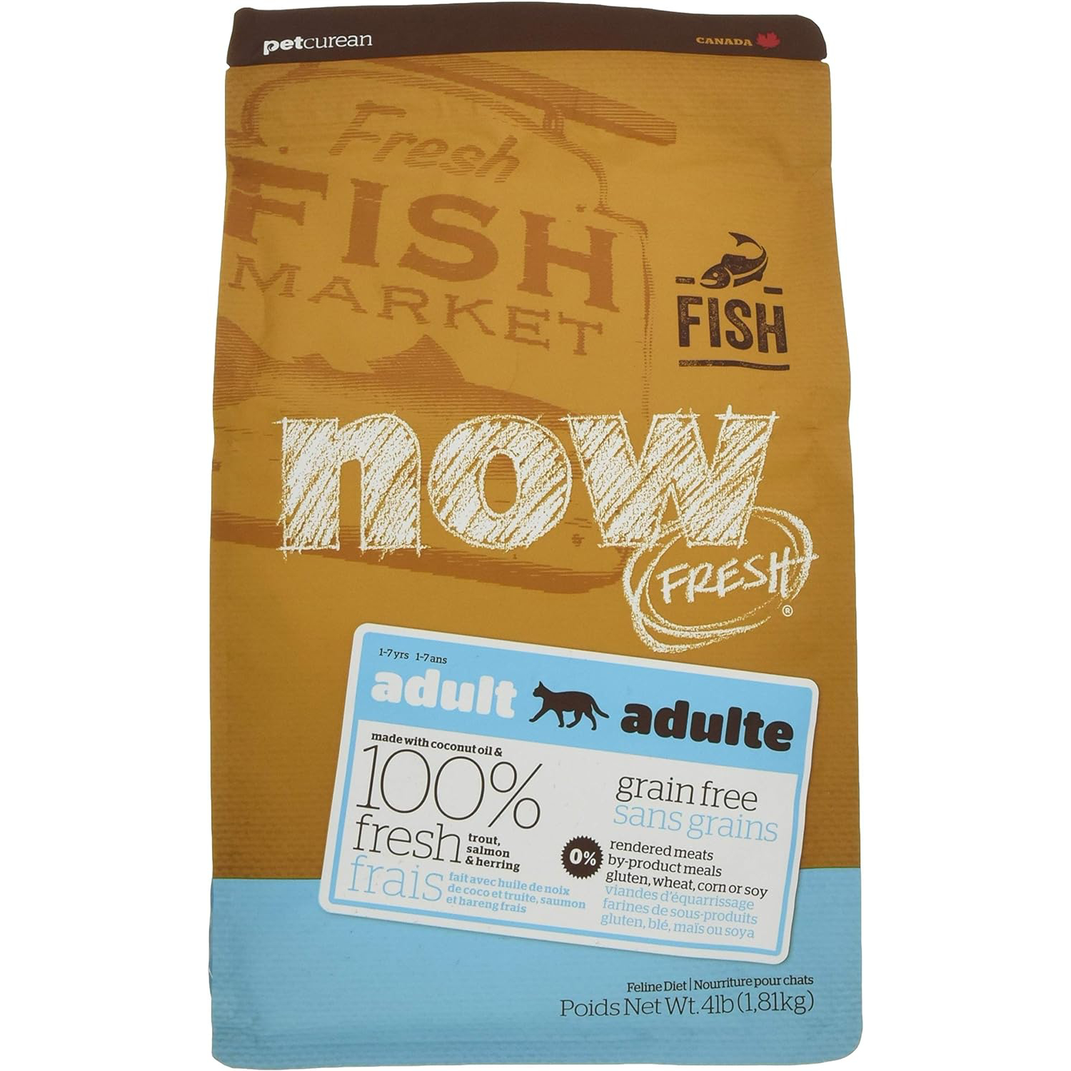Now Fresh Grain Free Fish Adult Recipe Cat Food