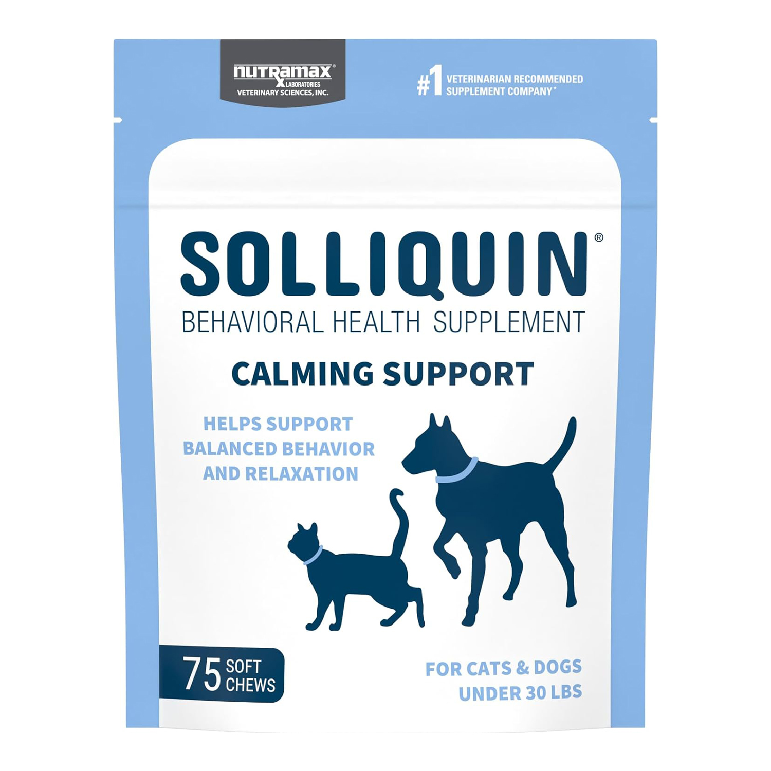 Nutramax Solliquin Calming Behavioral Health Supplement