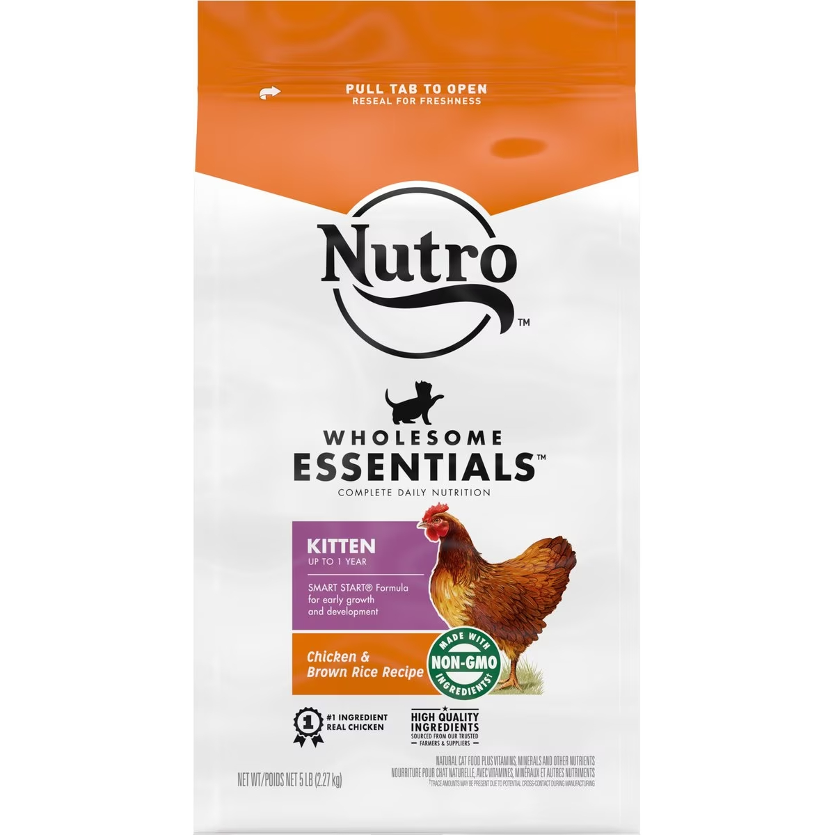 Nutro Wholesome Essentials Chicken & Rice Dry Kitten Food