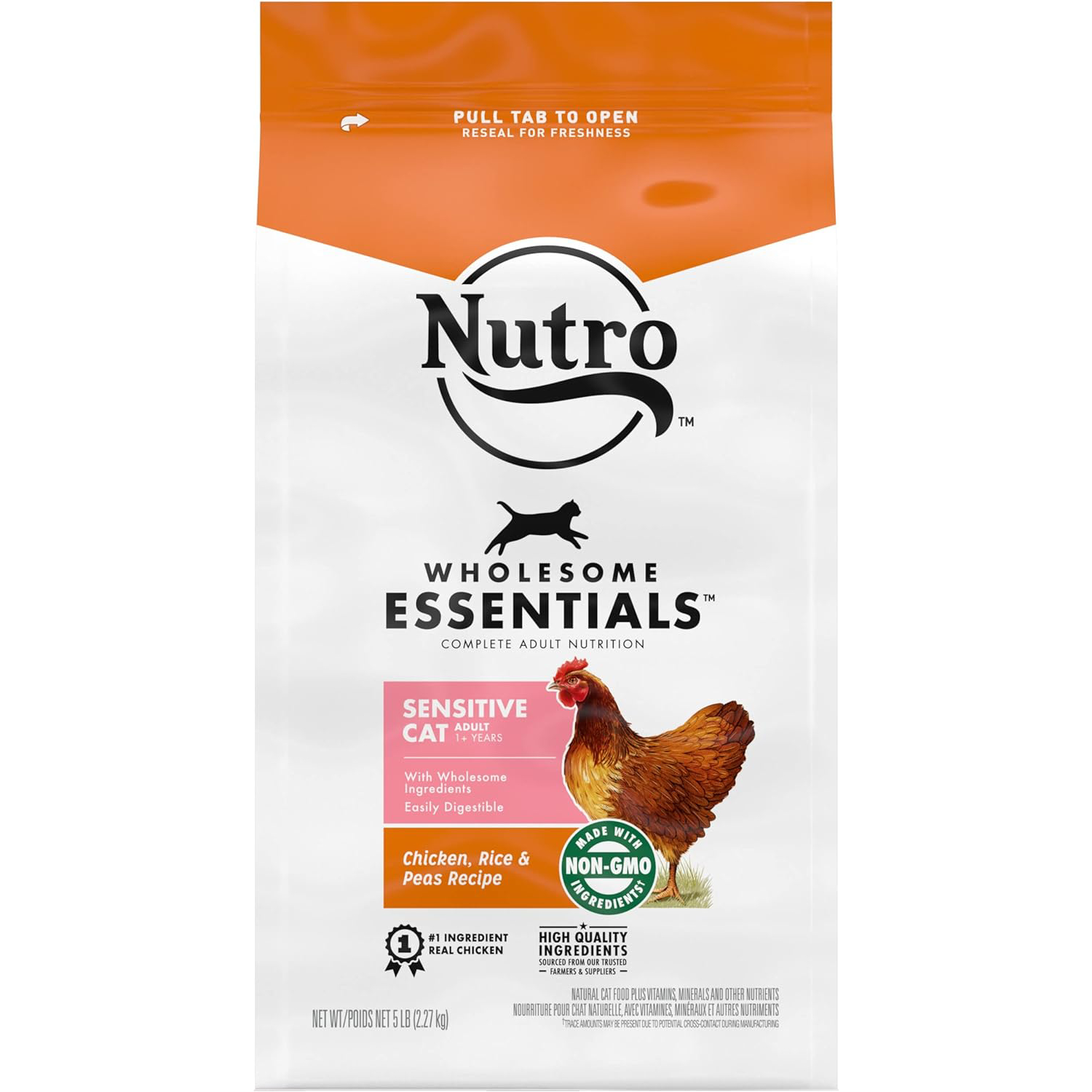 Nutro Wholesome Essentials Sensitive Chicken, Rice & Peas Dry