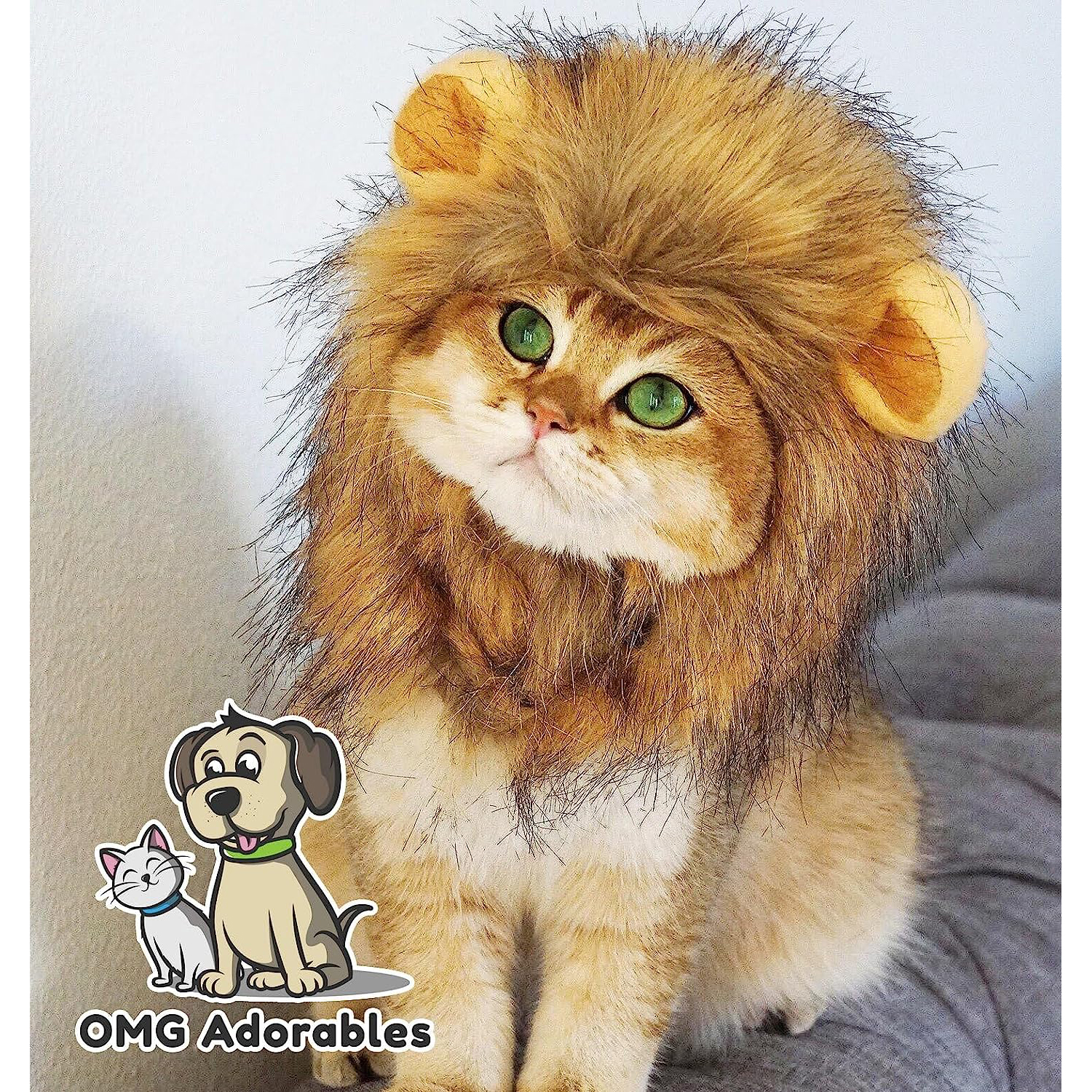 OMG Adorables - Lion Mane Costume for Cats