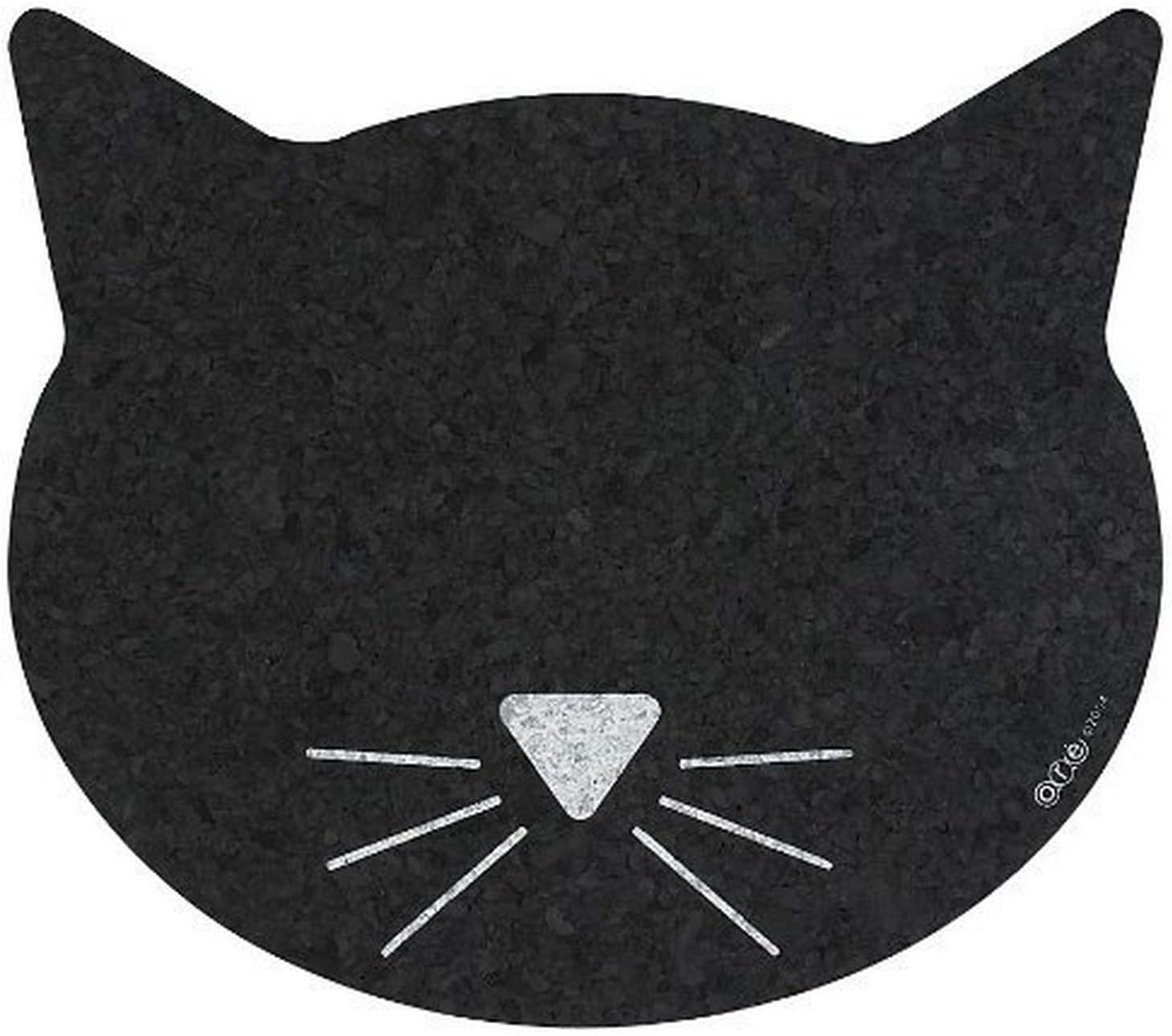 ORE Pet Recycled Rubber Black Cat Mat