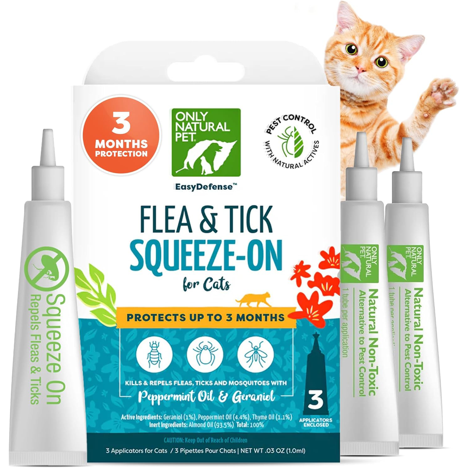 Only Natural Pet Squeeze-On Flea Treatment