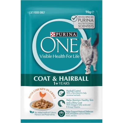Purina One Adult Hairball Wet Cat Food