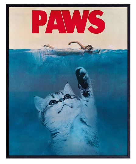 Paws Poster (Jaws Parody)