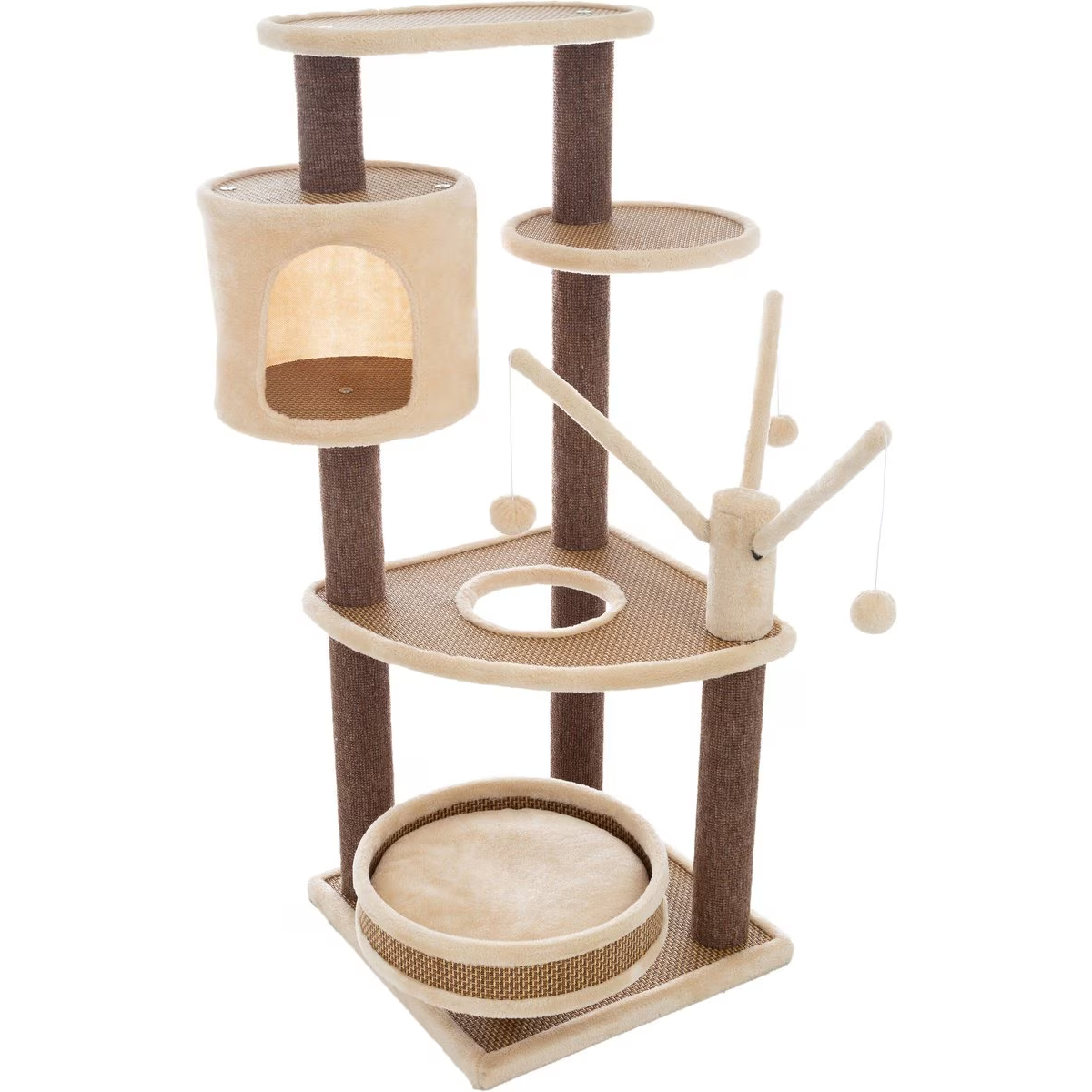 Pet Adobe 6 Tier 43 in Cat Tree & Condo New