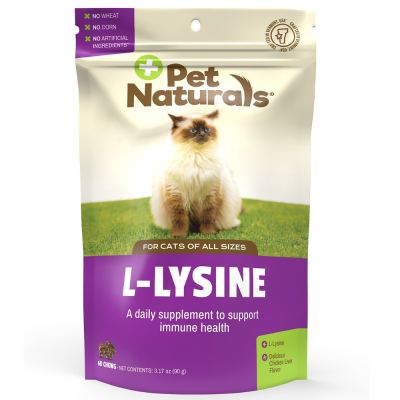 Pet Naturals L-Lysine Cat Chews