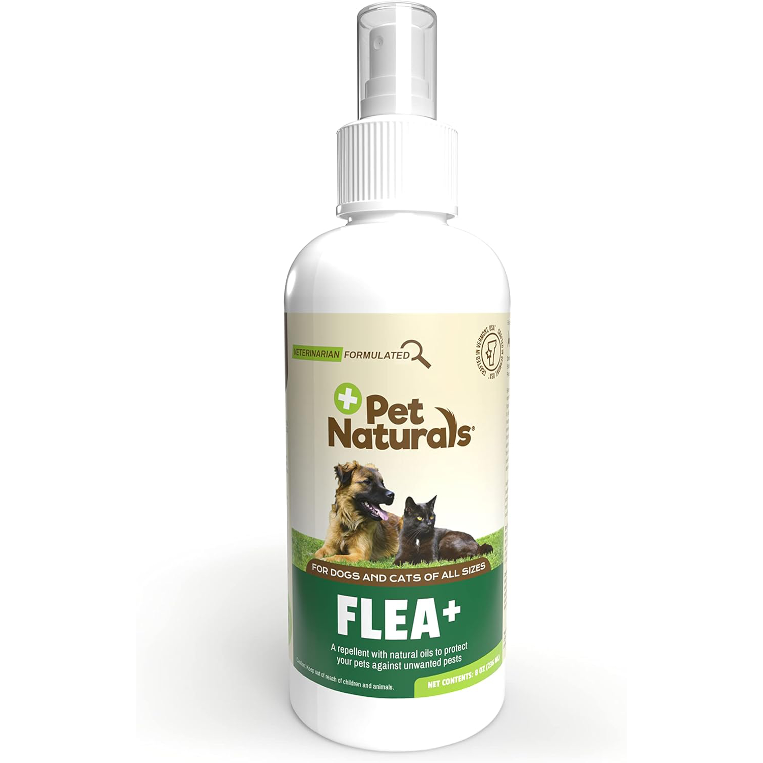 Pet Naturals Flea and Tick Prevention Spray with Natural Oils for Dogs and Cats