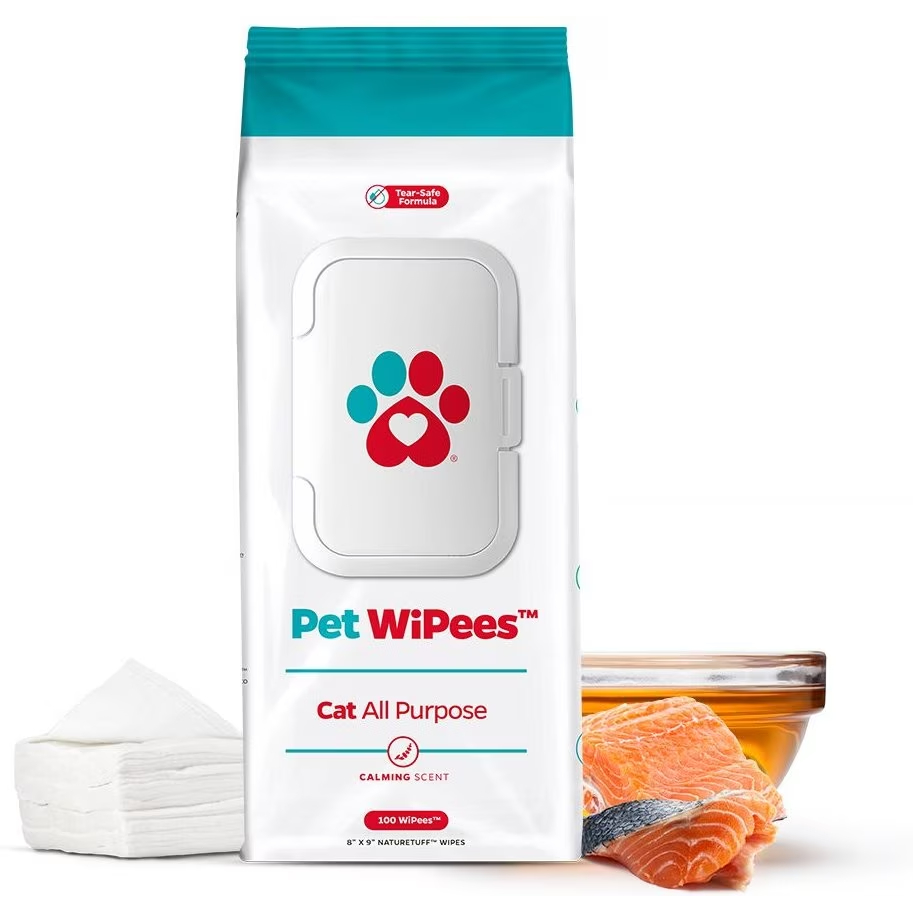 Pet Parents Pet WiPees Cat All Purpose Cat Cleaning Wipes