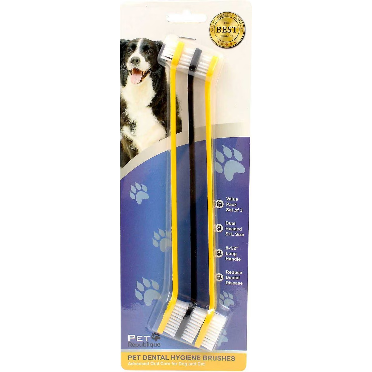 Pet Republique Cat Dual-Head Toothbrush