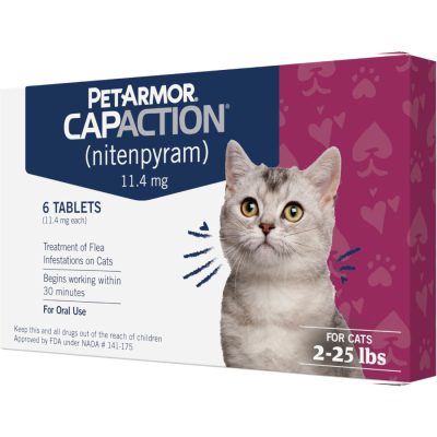 PetArmor CapAction Flea Tablets for Cats