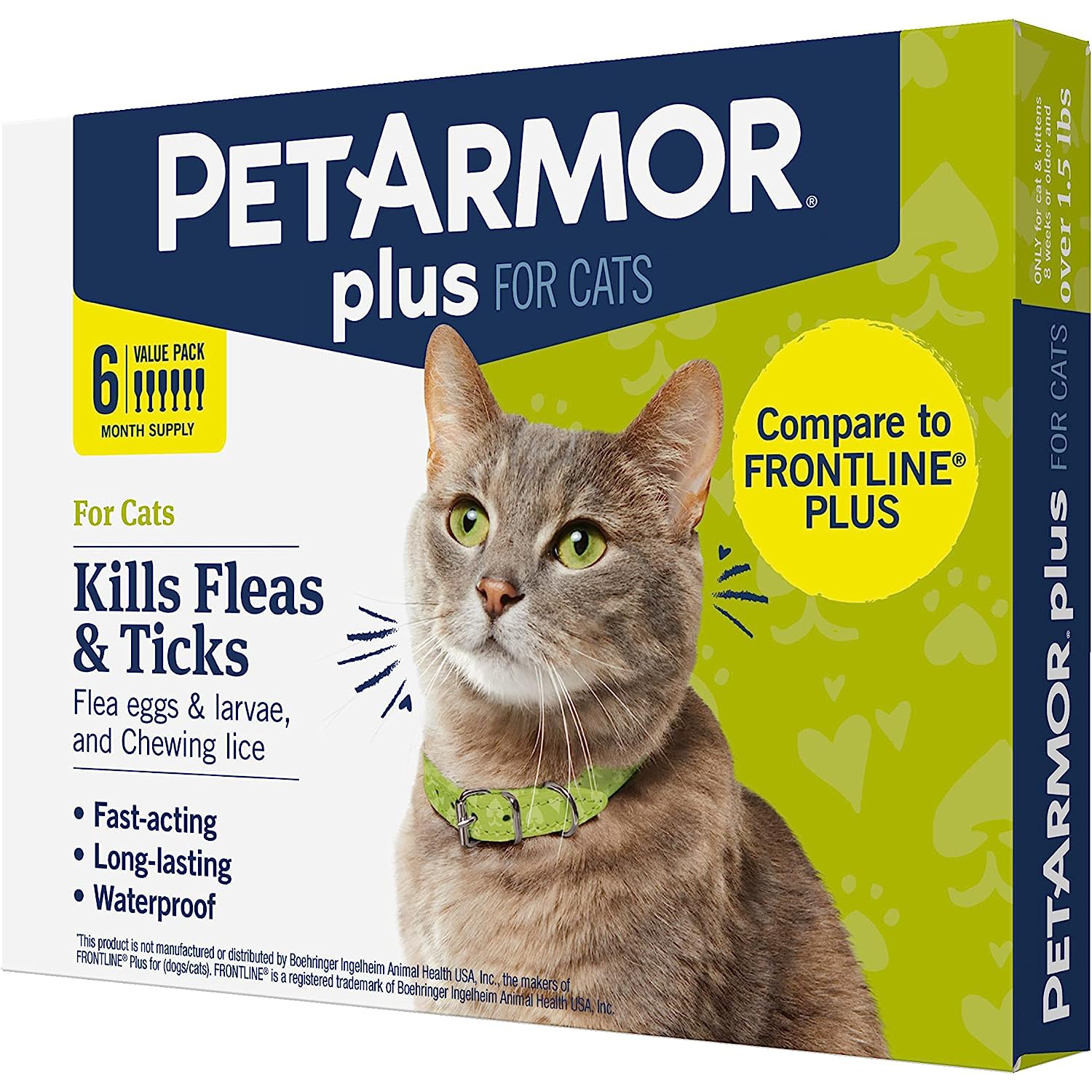 PetArmor Plus for Cats, Flea & Tick Prevention for Cats