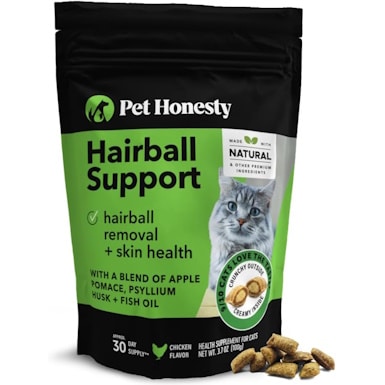 PetHonesty Dual Texture Hairball Support