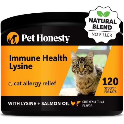 PetHonesty Lysine Immune Health+ Supplement for Cats