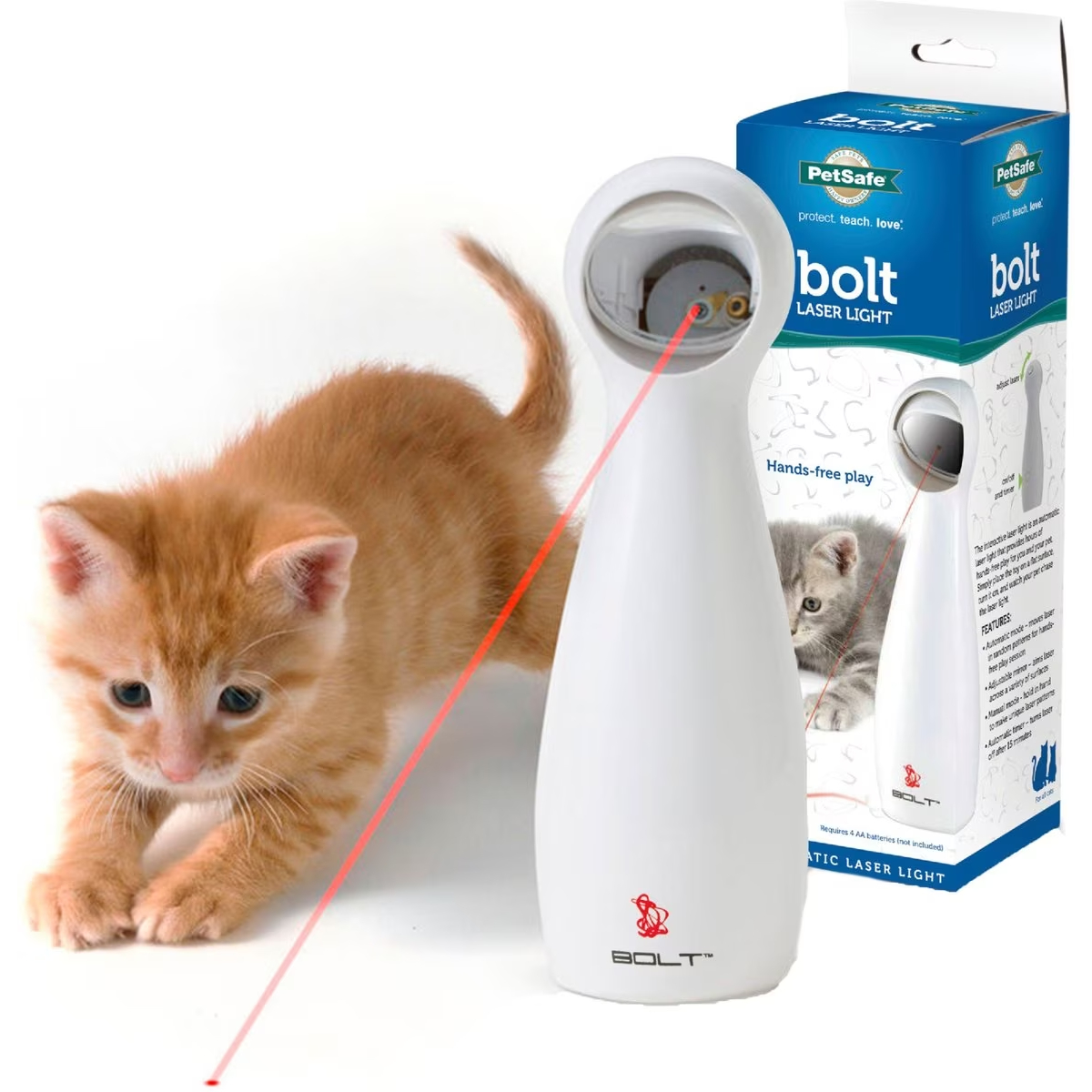 PetSafe Bolt Interactive Laser Cat Toy new