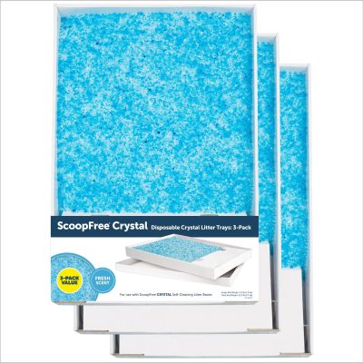 PetSafe ScoopFree Complete Disposable Non-clumping Crystal Litter Tray