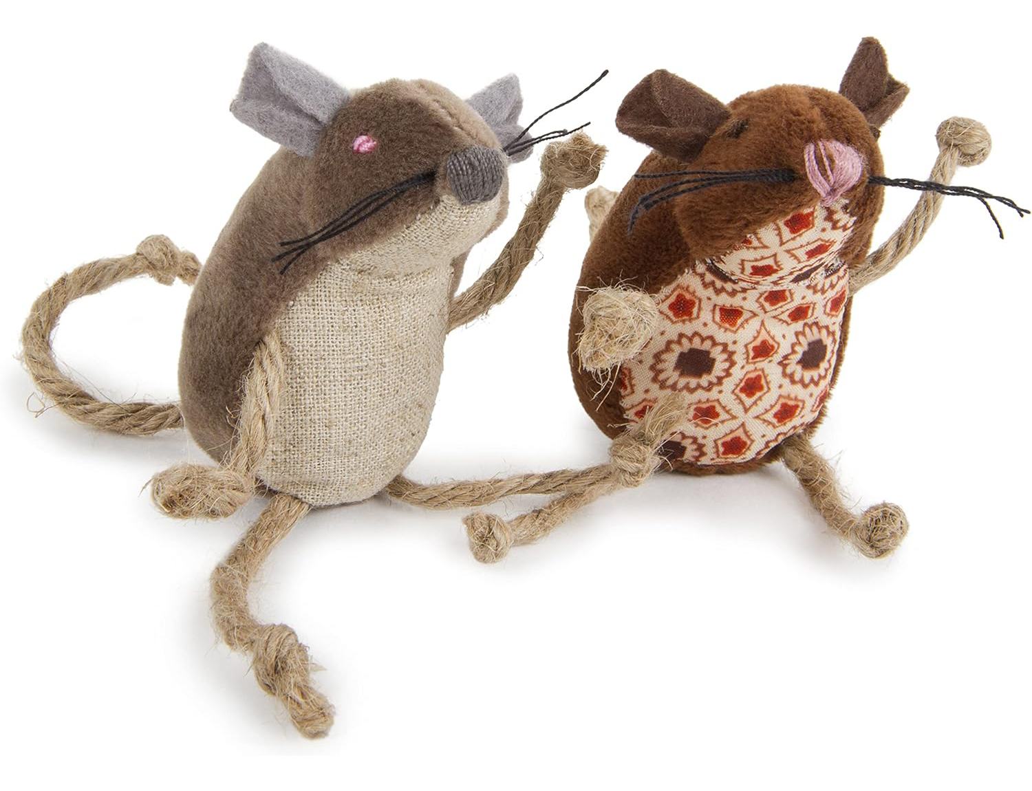 Petlinks (2 Count) Lil' Critters Mice Catnip Cat Toys