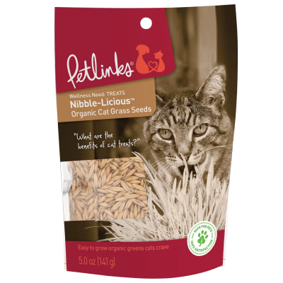 Petlinks Nibble-Licious Organic Cat Grass Seeds