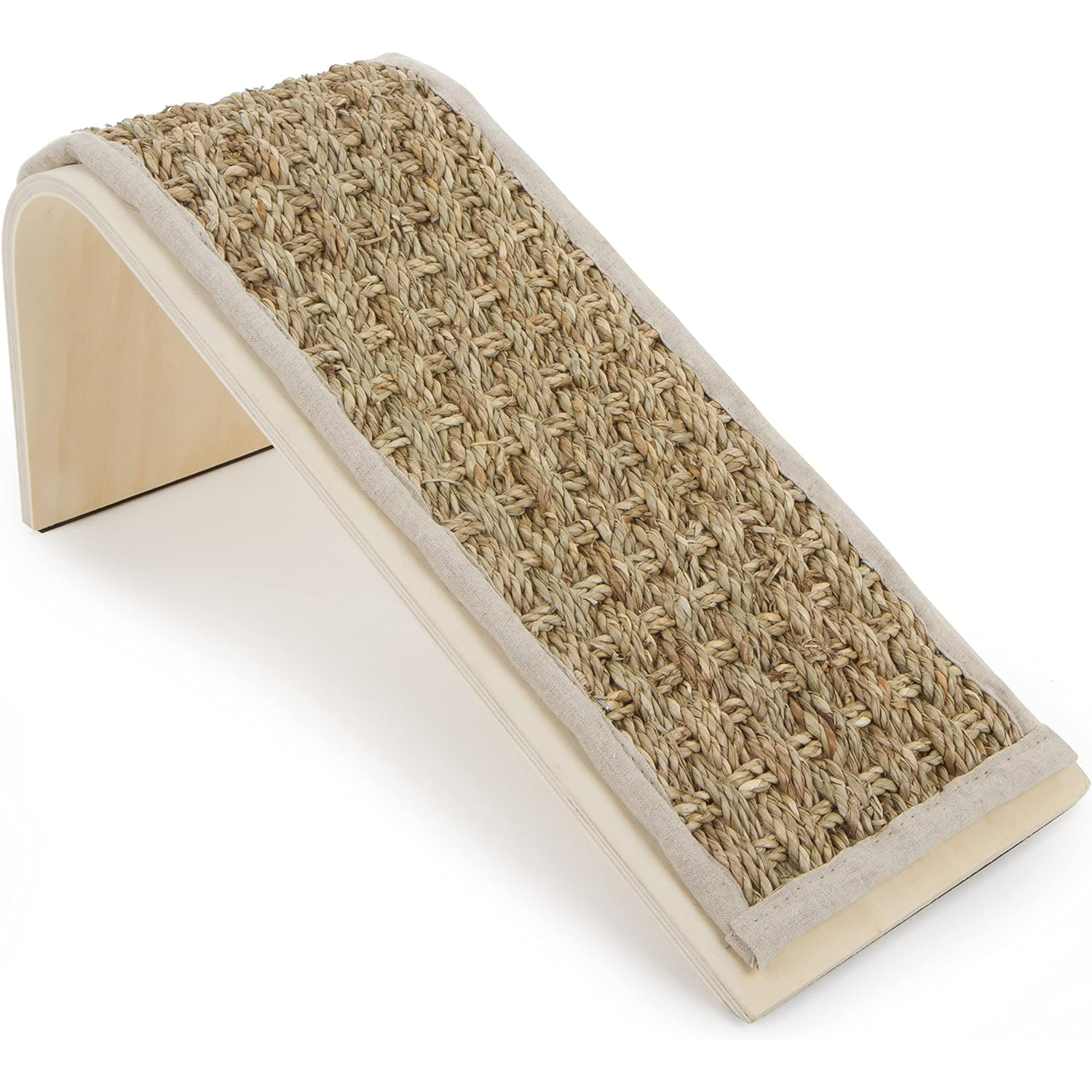 Petlinks Sea Ramp Seagrass Angled Cat Scratcher