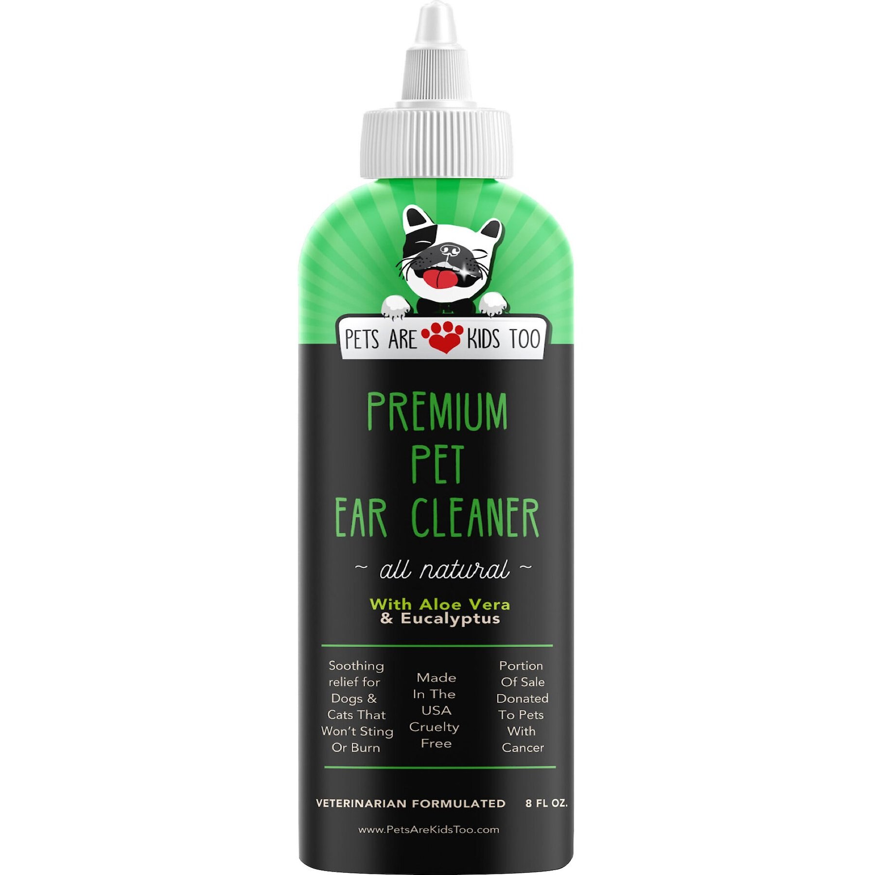 Pets Are Kids Too Premium Pet Ear Cleaner Solution