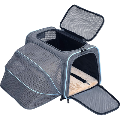 Petsfit Cat Carrier Large Expandable Cat Carrier