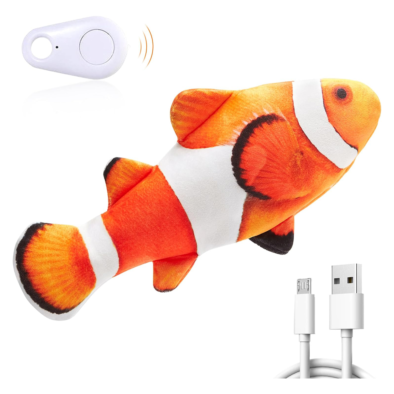 Potaroma Cat Toys Floppy Fish