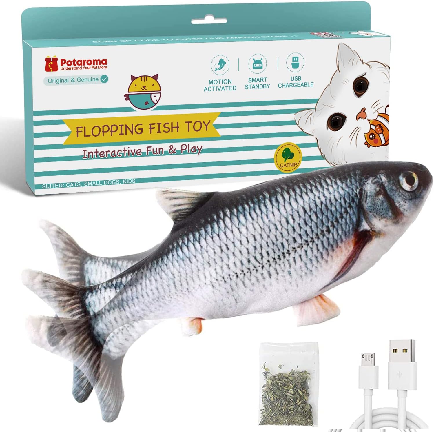 Potoroma Electric Flopping Fish